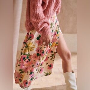 Sezane Alicia Skirt Autumn Glow size 38 / 6 like new